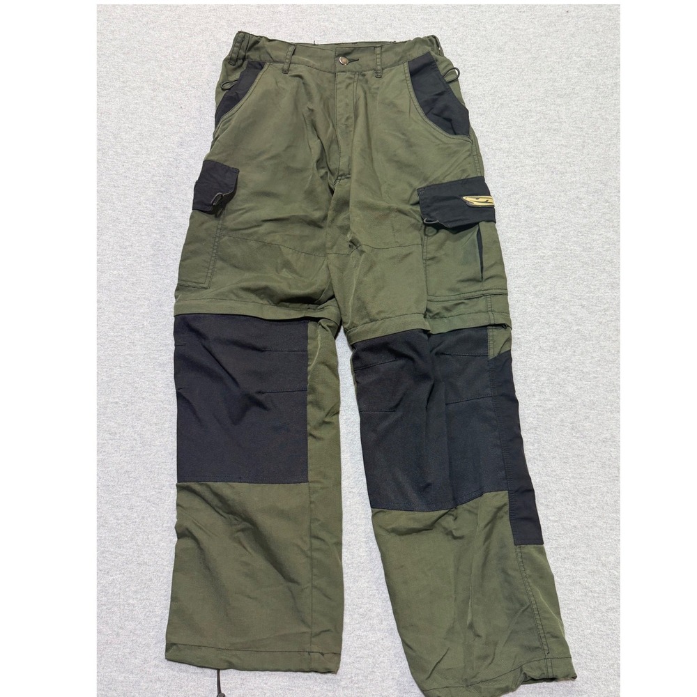 JT Paintball Vintage Cargo Pants 32 Green Black Old School